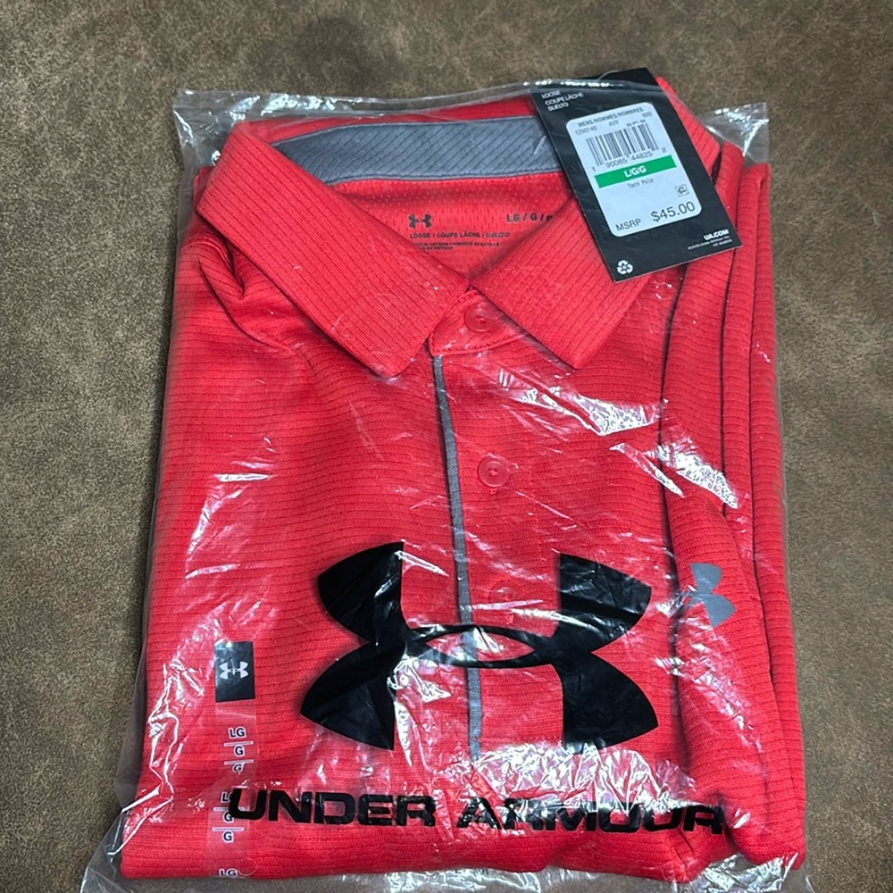Under Armour tech polo